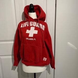Orlando, Florida lifeguard hoodie.